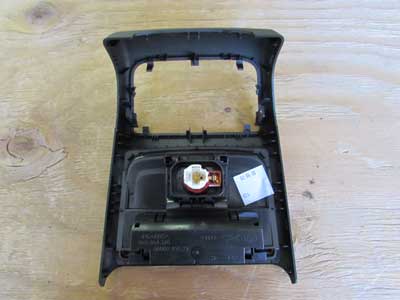 Audi OEM A4 B8 Rear Center Console Trim Panel Cover w/ Cubby Storage Tray and Lighter 8K0864376 2009 2010 2011 2012 S43